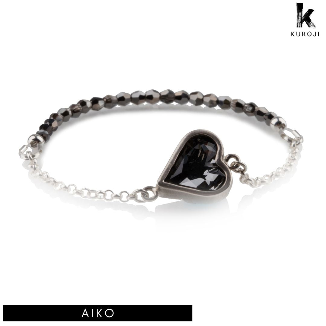 Aiko - zilveren armband - Kuroji