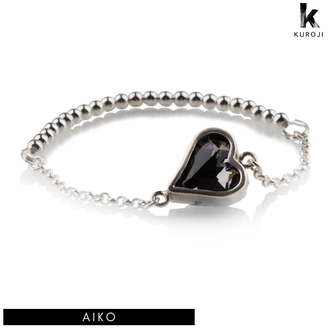 Aiko - zilveren armband - Kuroji