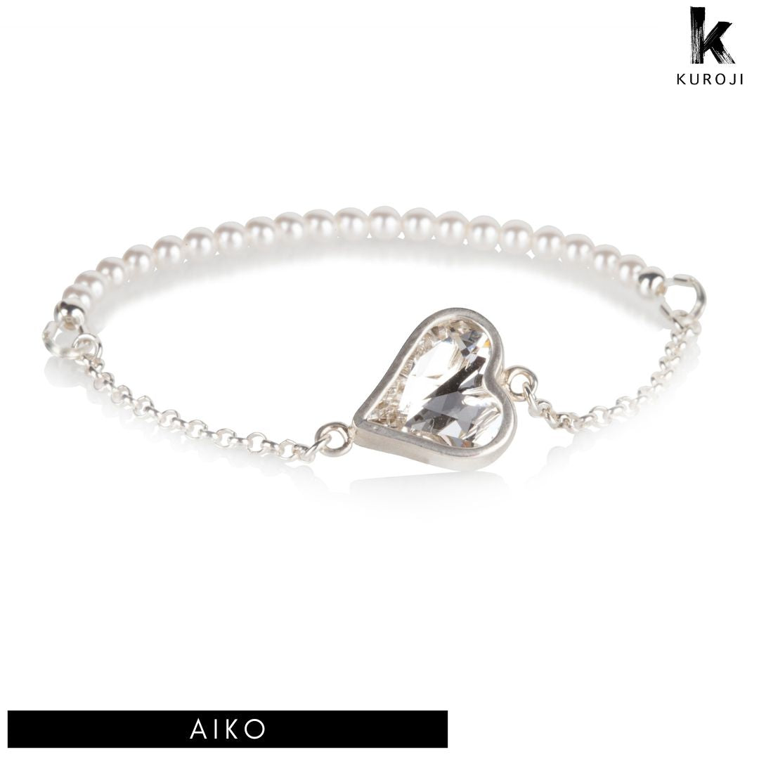 Aiko - zilveren armband - Kuroji