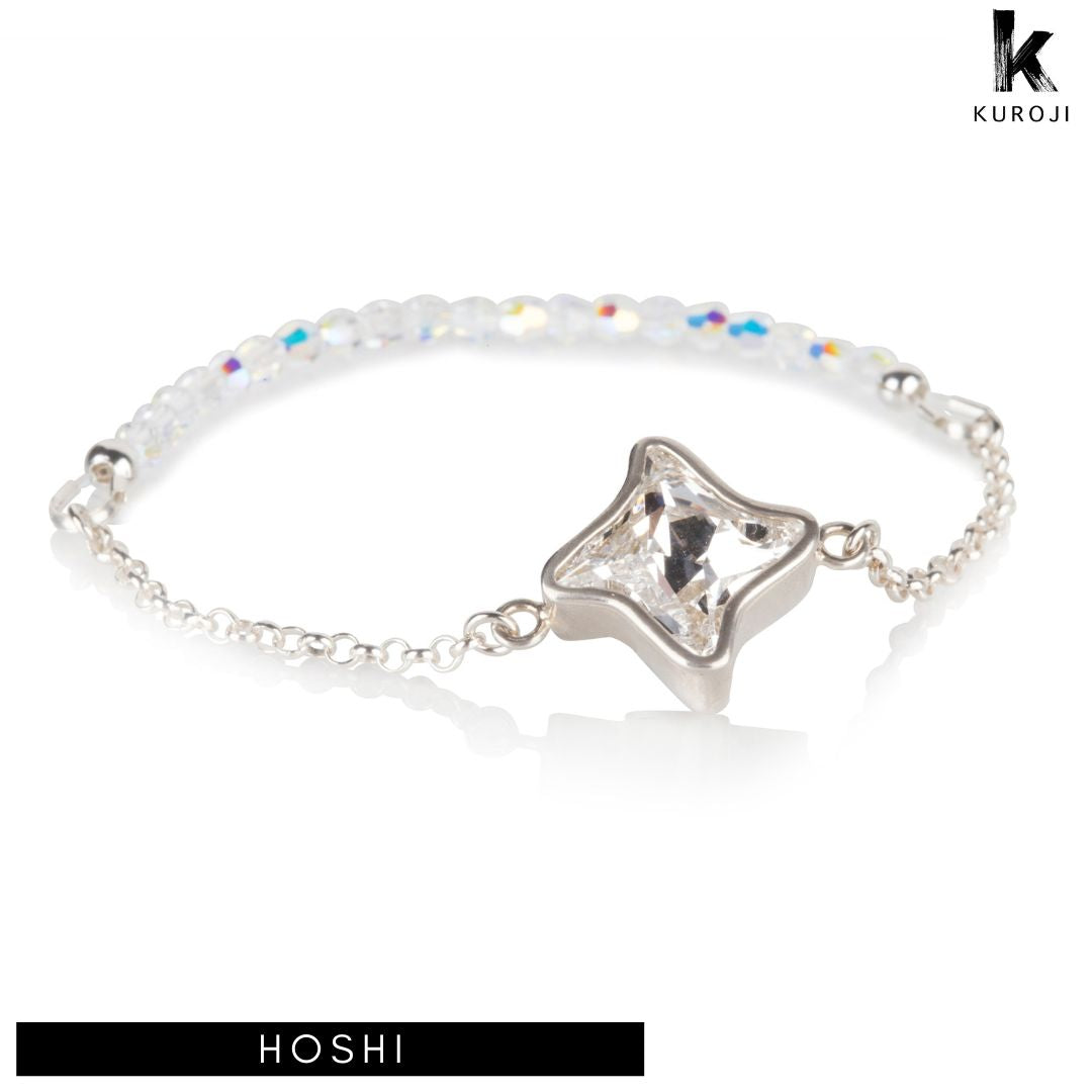Hoshi - zilveren armband - Kuroji