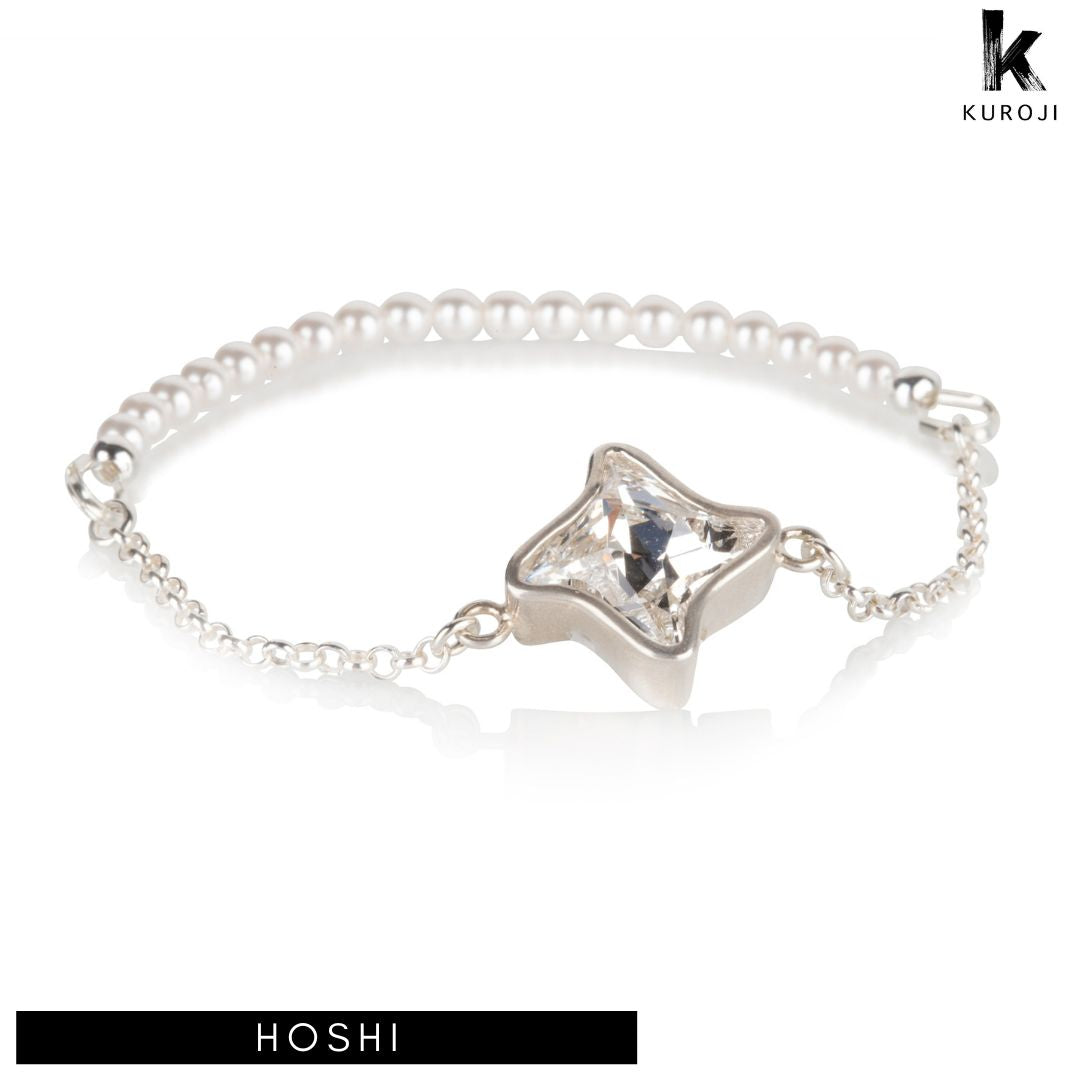 Hoshi - zilveren armband - Kuroji