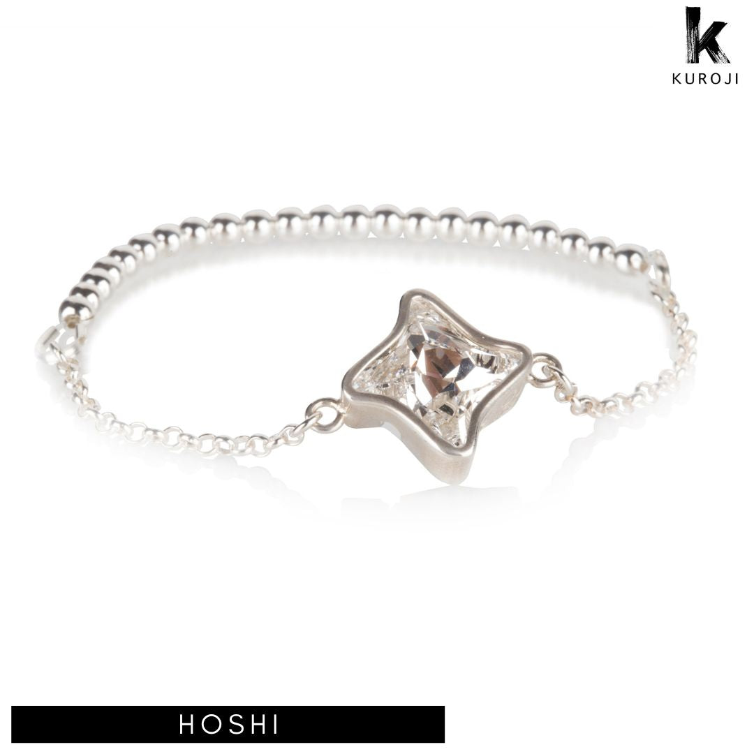 Hoshi - zilveren armband - Kuroji