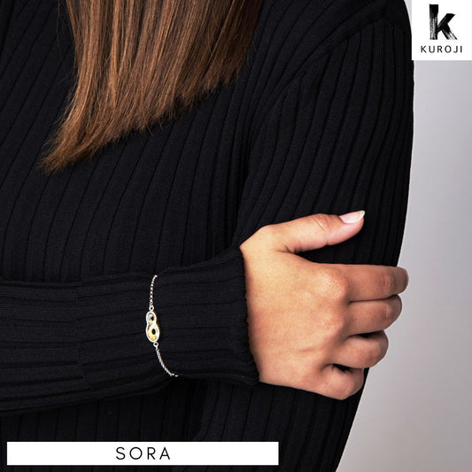 Sora - zilveren armband - Kuroji