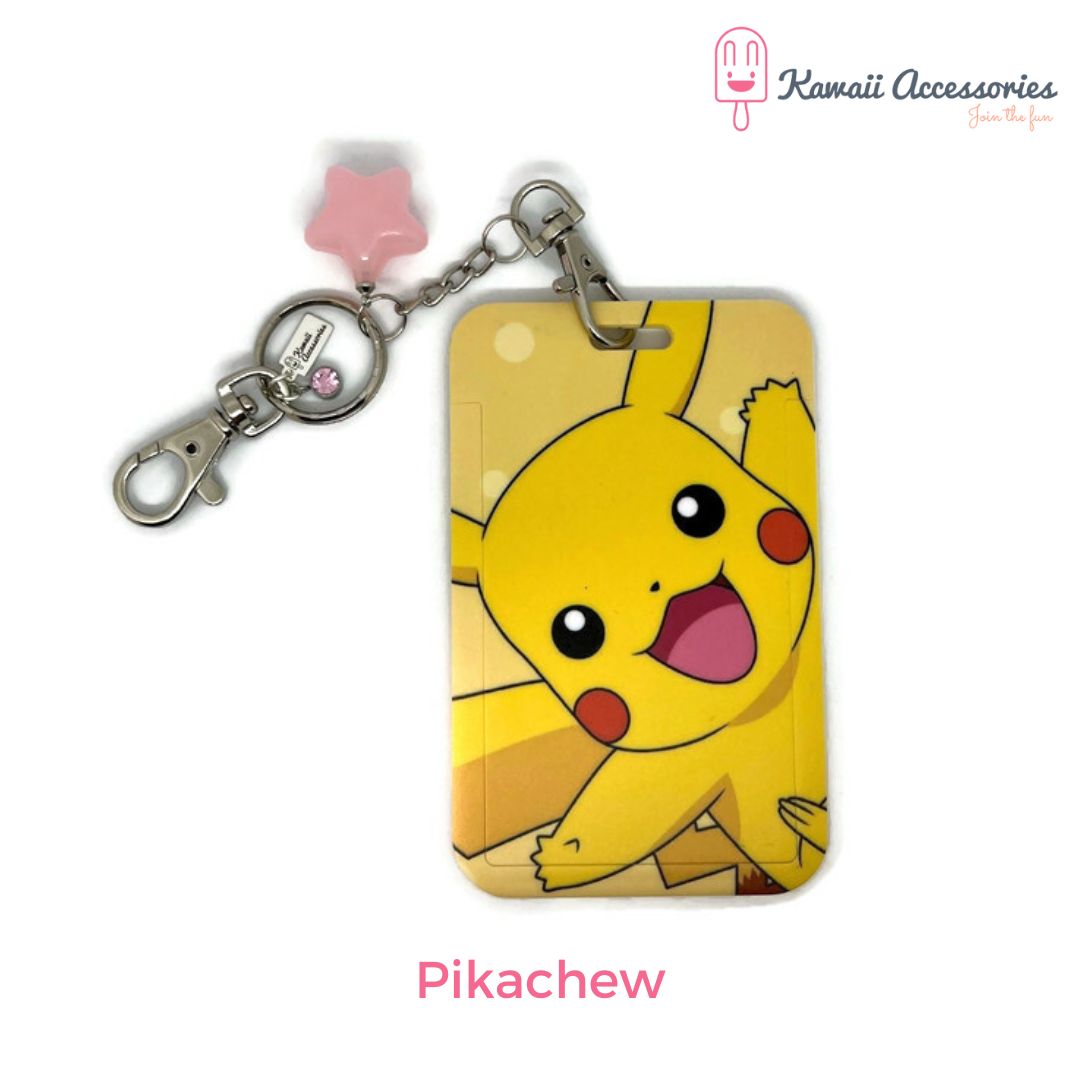 Kaarthouder - met sleutelhanger - Kawaii style