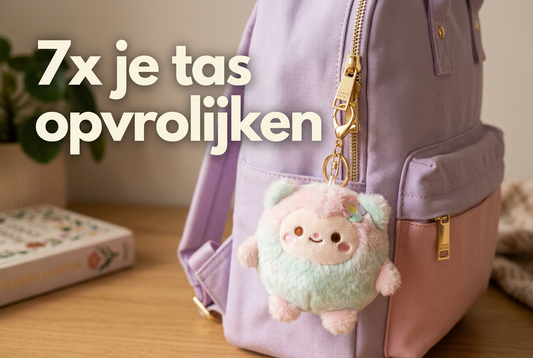 Kawaii tashanger kiezen: 7 manieren om je tas op te vrolijken
