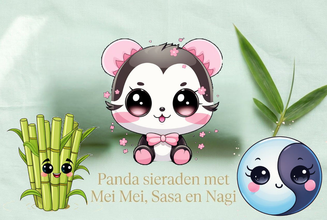 Panda sieraden: de liefste looks met Mei Mei, Sasa en Nagi