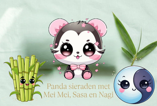 Panda sieraden: de liefste looks met Mei Mei, Sasa en Nagi