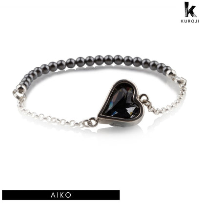Aiko - zilveren armband - Kuroji