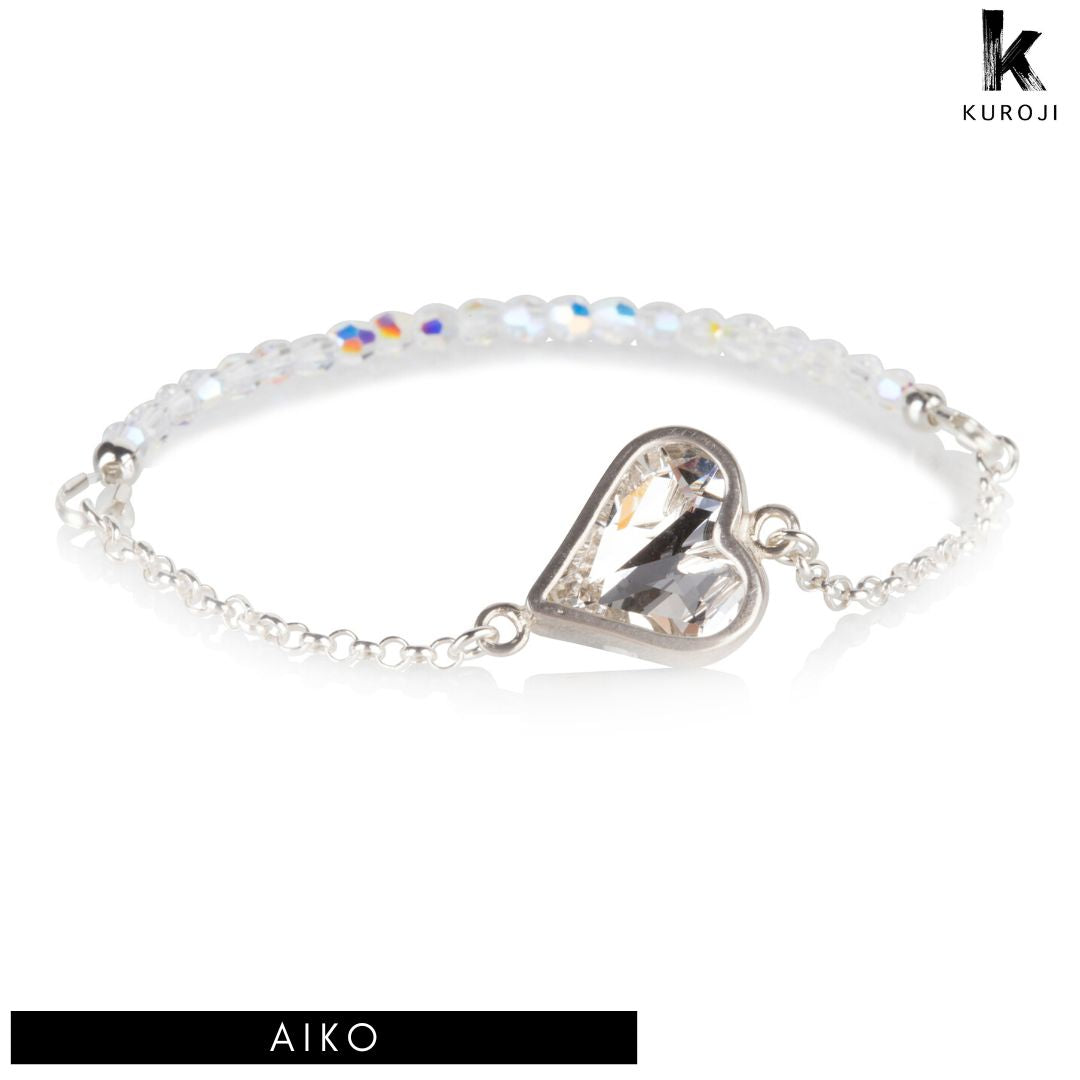 Aiko - zilveren armband - Kuroji