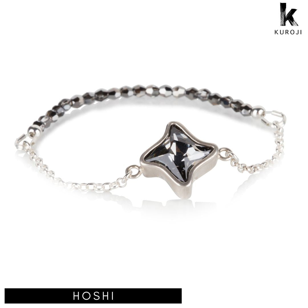 Hoshi - zilveren armband - Kuroji