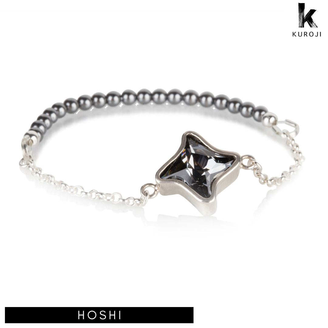 Hoshi - zilveren armband - Kuroji