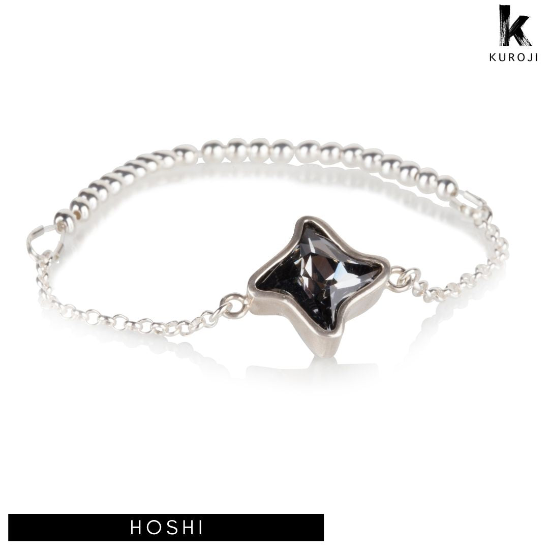 Hoshi - zilveren armband - Kuroji