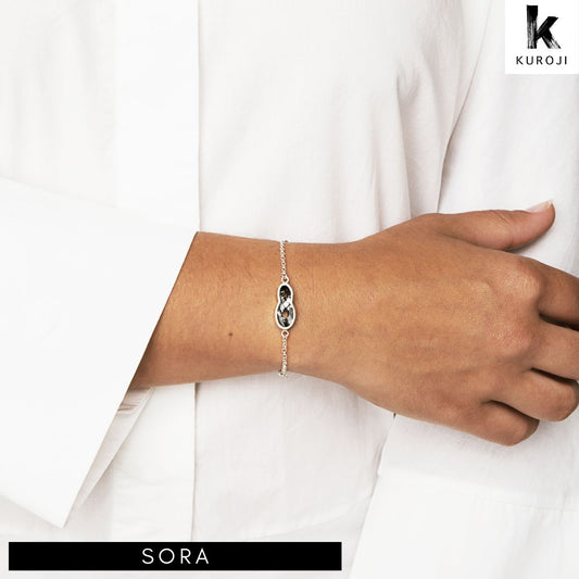 Sora - zilveren armband - Kuroji