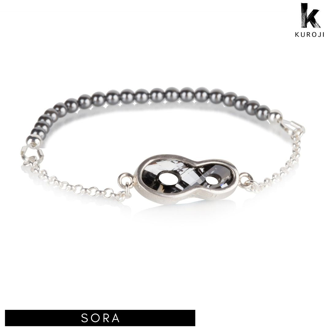 Sora - zilveren armband - Kuroji