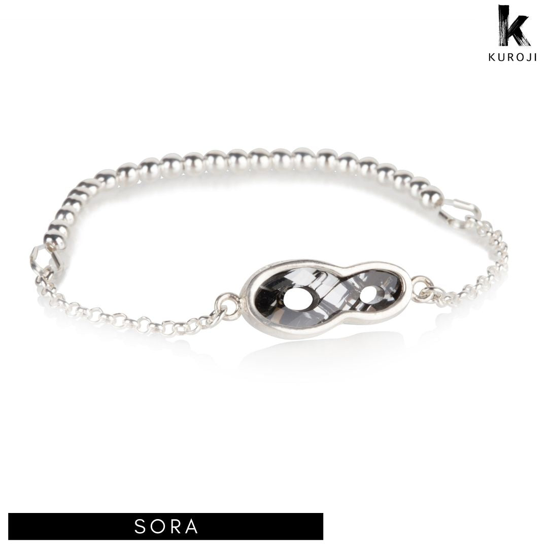 Sora - zilveren armband - Kuroji