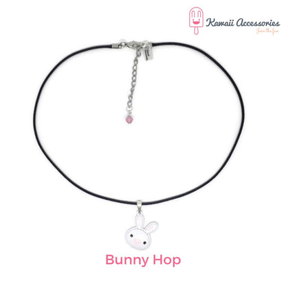 Ketting - verzilverde hanger met RVS bedel - Personaliseerbaar