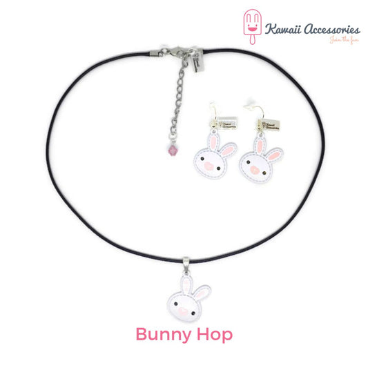 Sieradensets - verzilverd met RVS bedels - kawaii style