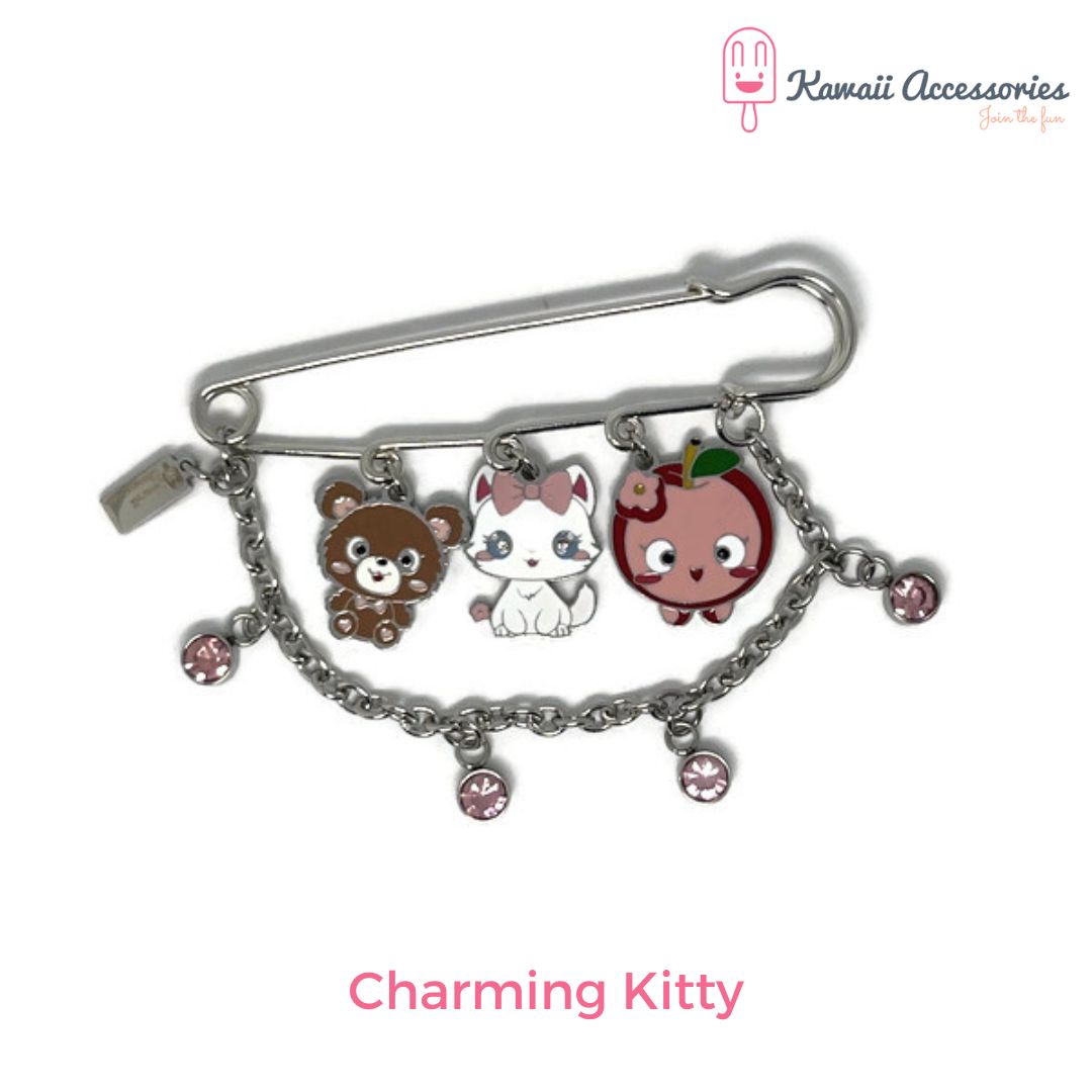 Charming Kitty Broche