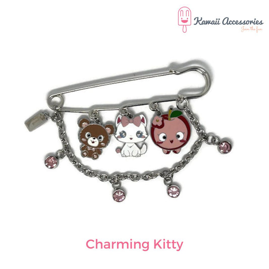 Charming Kitty Broche