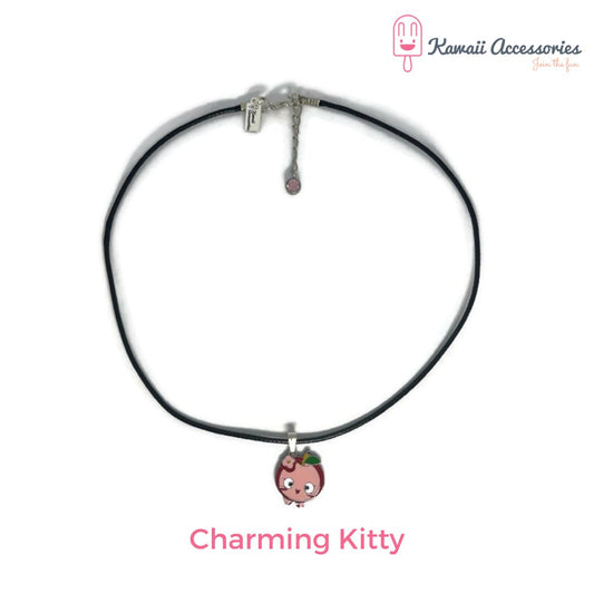 Ketting - verzilverde hanger met RVS bedel - Personaliseerbaar