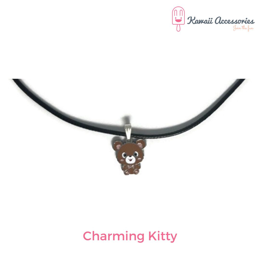 Ketting - verzilverde hanger met RVS bedel - Personaliseerbaar