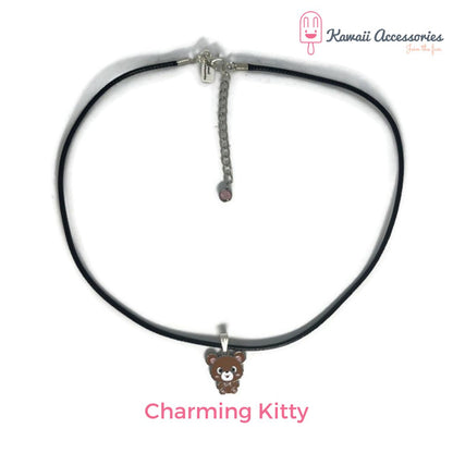 Ketting - verzilverde hanger met RVS bedel - Personaliseerbaar