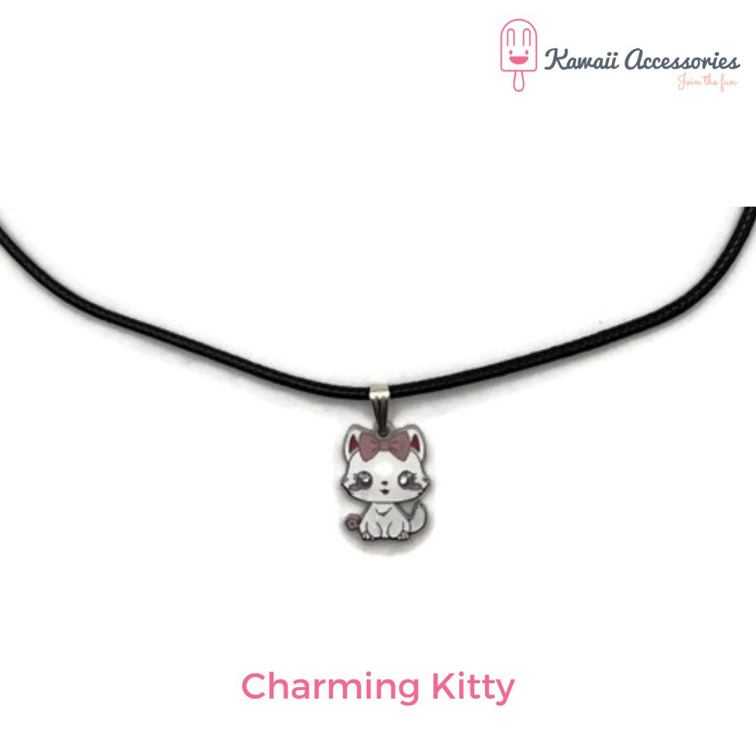 Ketting - verzilverde hanger met RVS bedel - Personaliseerbaar