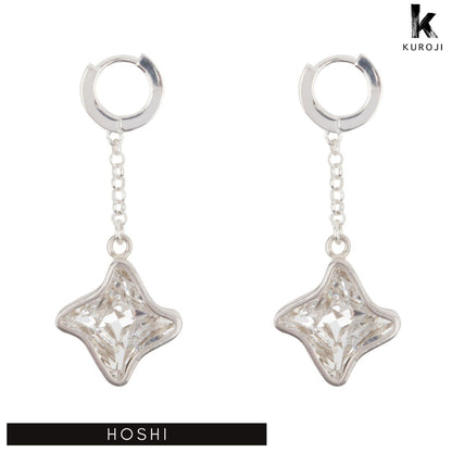 Hoshi - zilveren oorbellen - Kuroji