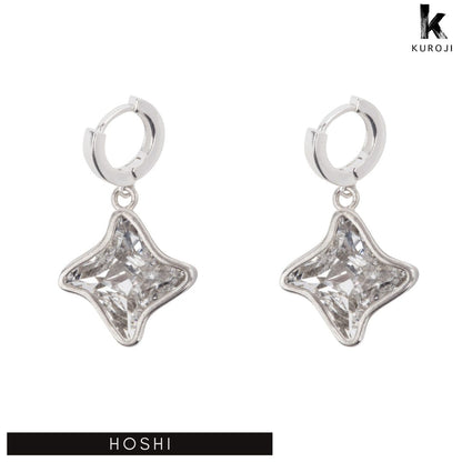 Hoshi - zilveren oorbellen - Kuroji