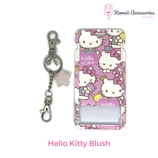 Kaarthouder - met sleutelhanger - Kawaii style