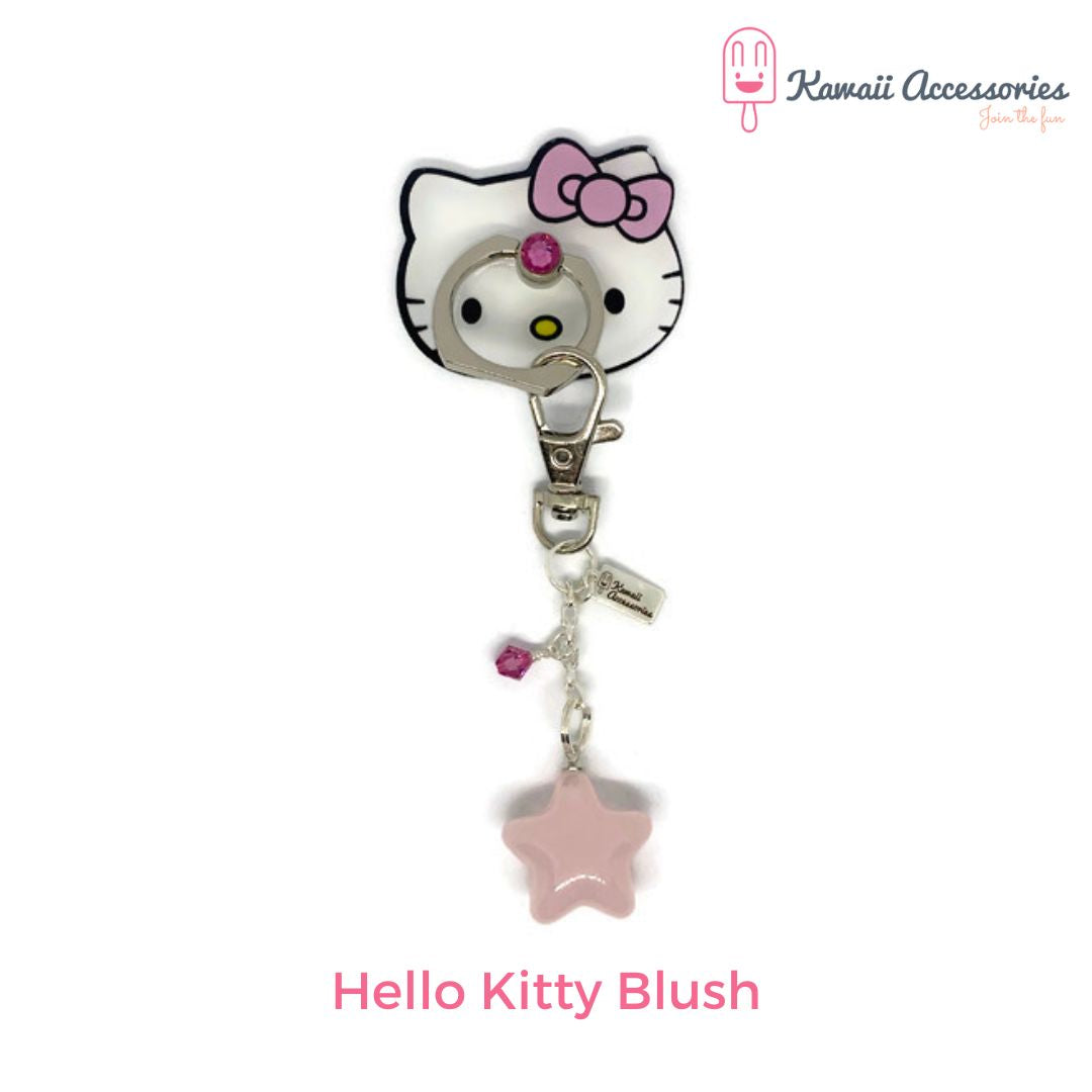 Telefoonring - met sleutelhanger - Kawaii thema's