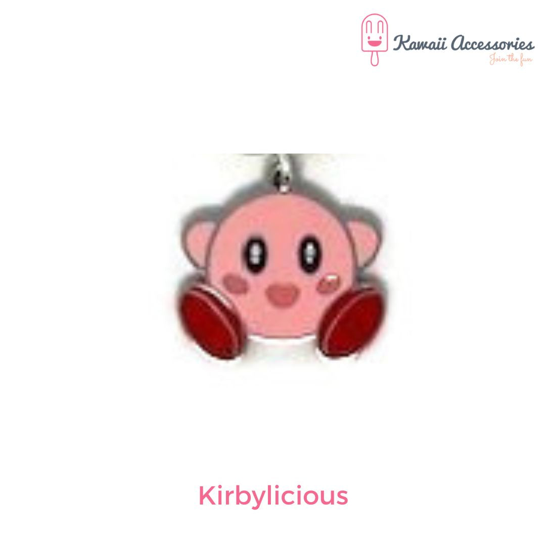 Choker - leer met RVS bedel - Kawaii style