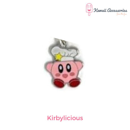 Choker - leer met RVS bedel - Kawaii style