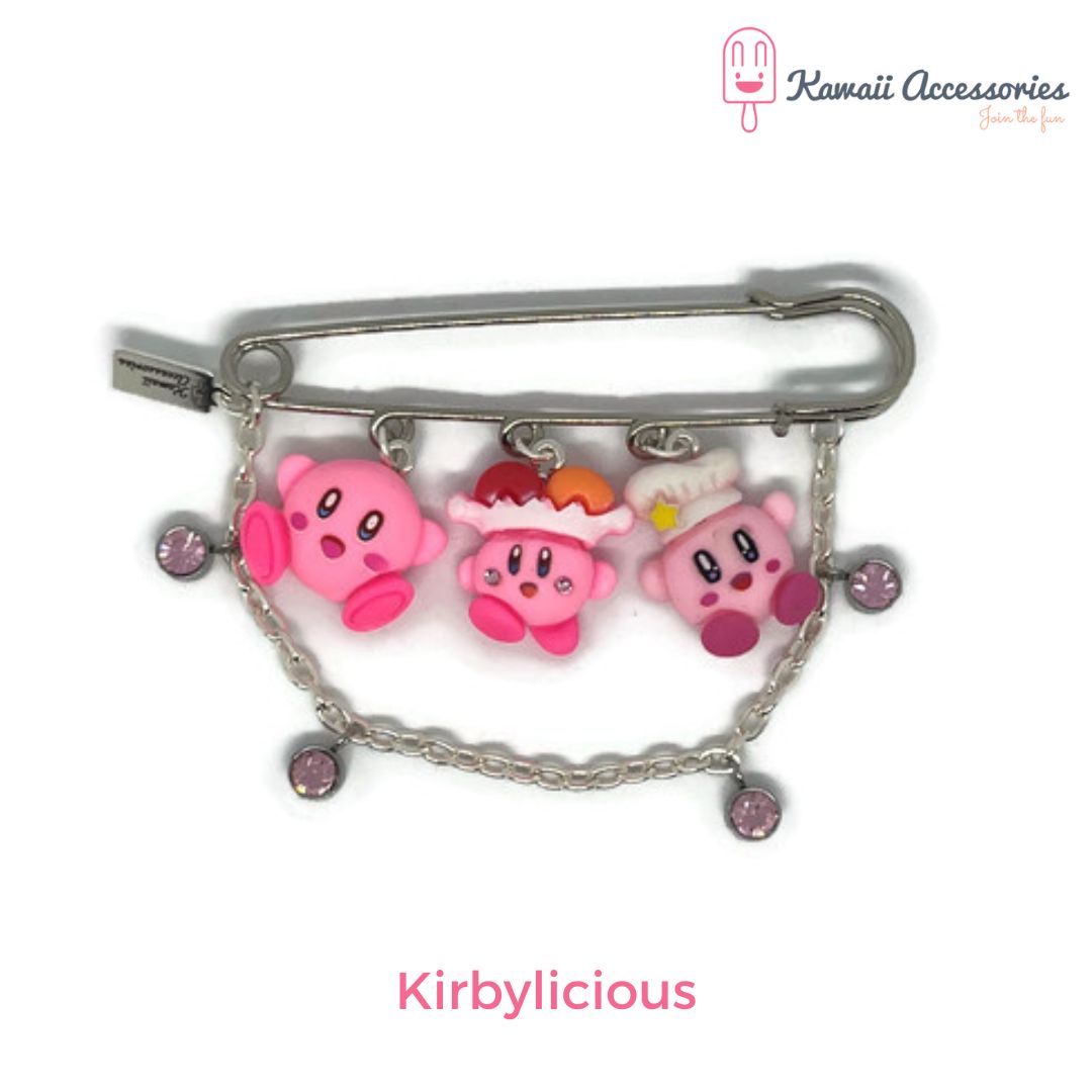 Broche - met hars bedels - Kies jouw thema