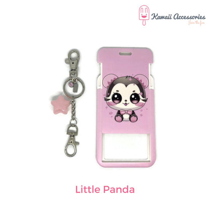 Kaarthouder - met sleutelhanger - Kawaii style