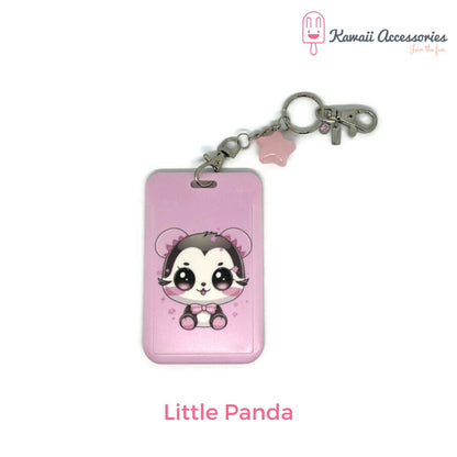 Kaarthouder - met sleutelhanger - Kawaii style