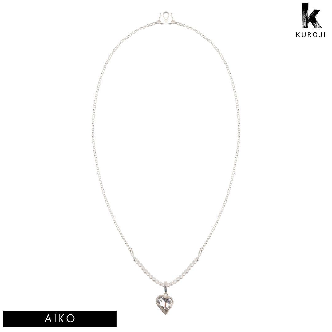 Aiko - zilveren ketting - Kuroji