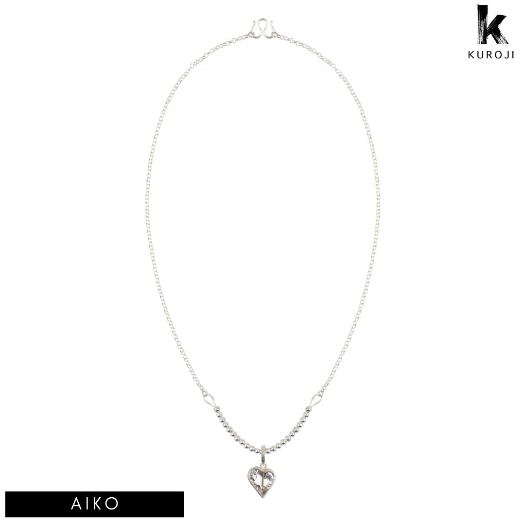 Aiko - zilveren ketting - Kuroji