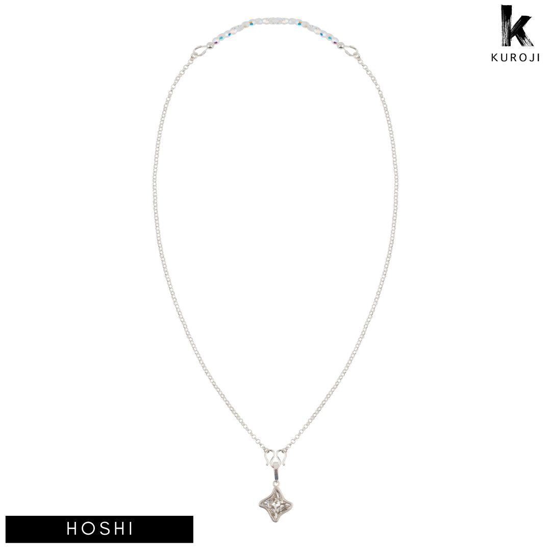 Hoshi - zilveren ketting - Kuroji