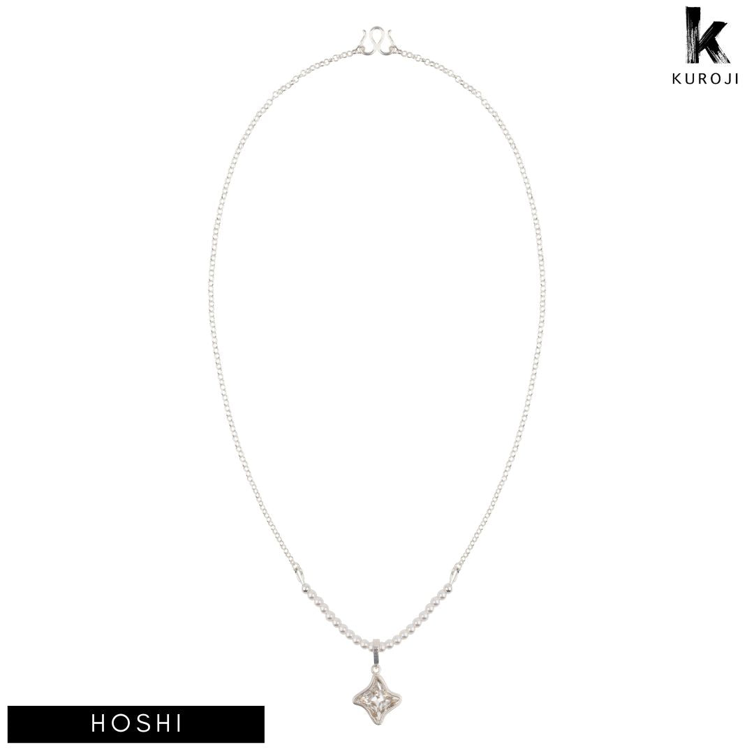 Hoshi - zilveren ketting - Kuroji