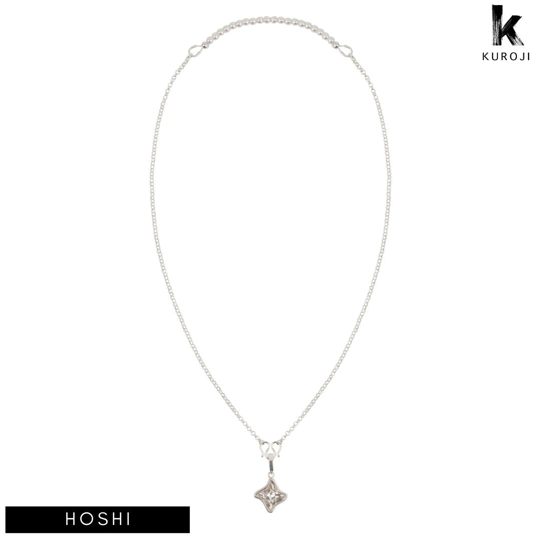 Hoshi - zilveren ketting - Kuroji