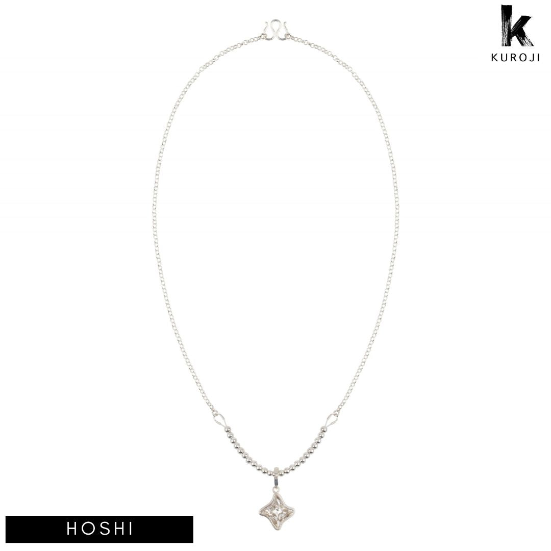 Hoshi - zilveren ketting - Kuroji