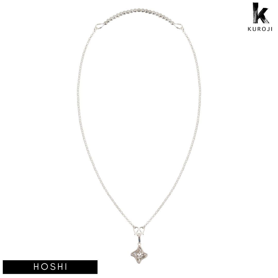 Hoshi - zilveren ketting - Kuroji