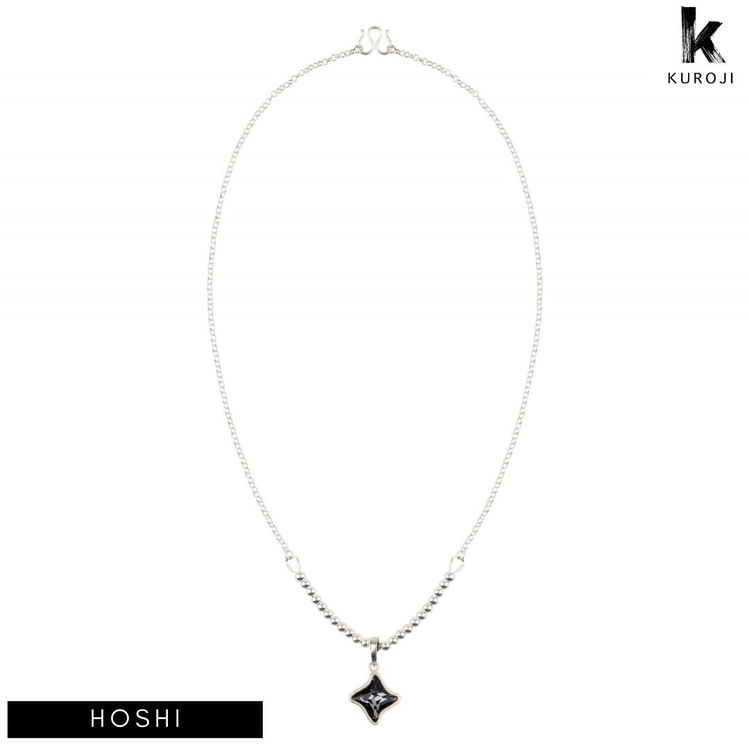 Hoshi - zilveren ketting - Kuroji