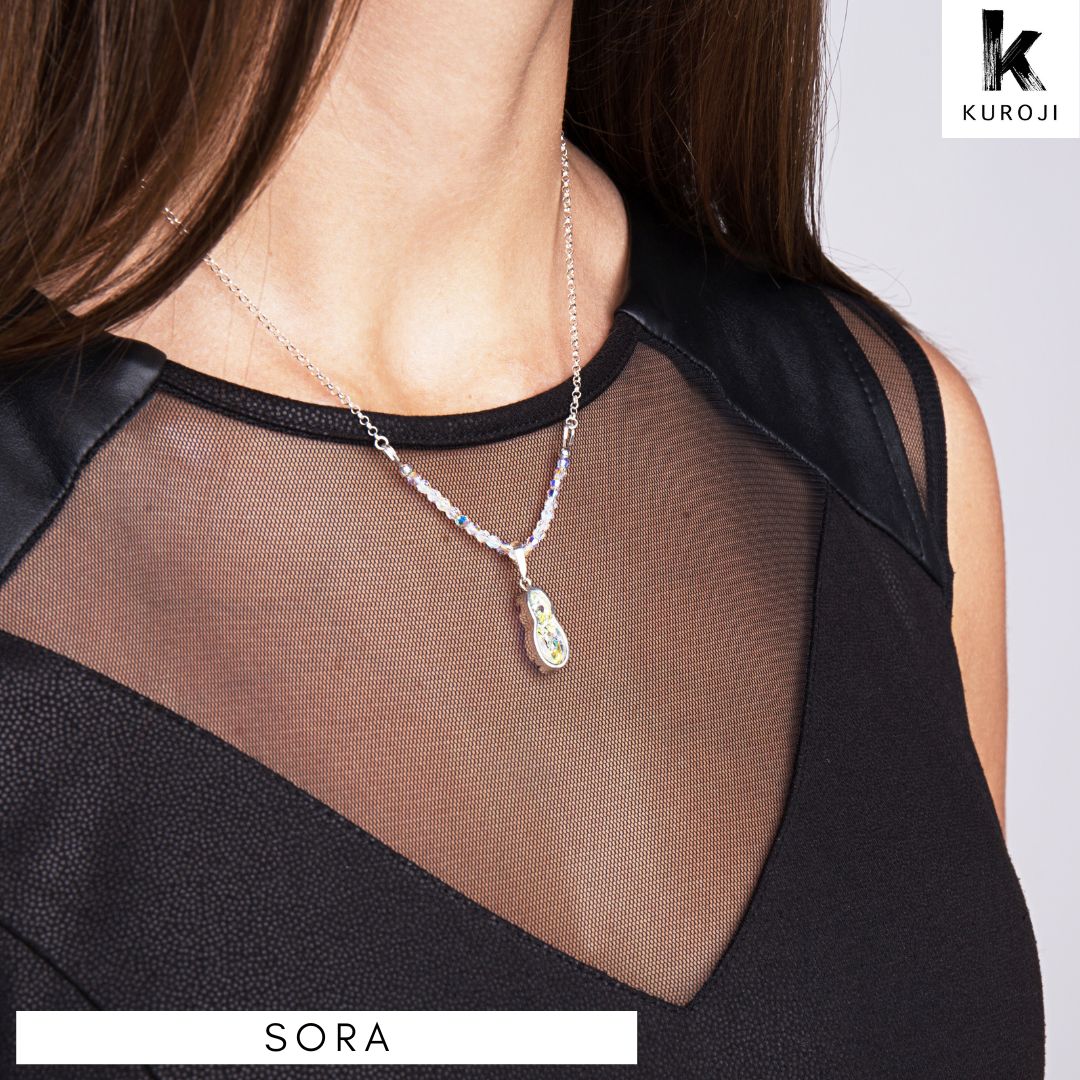 Sora - zilveren ketting - Kuroji