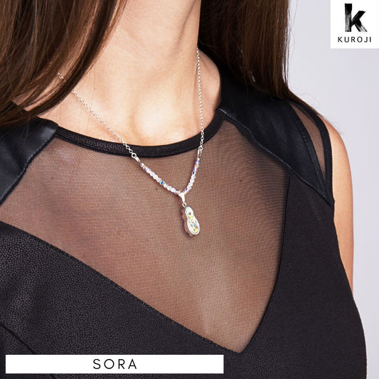 Sora - zilveren ketting - Kuroji