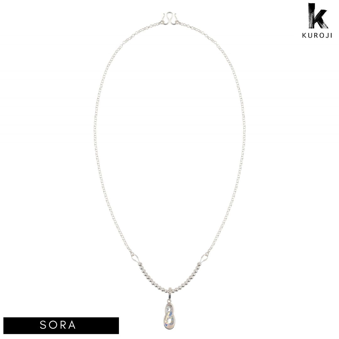 Sora - zilveren ketting - Kuroji