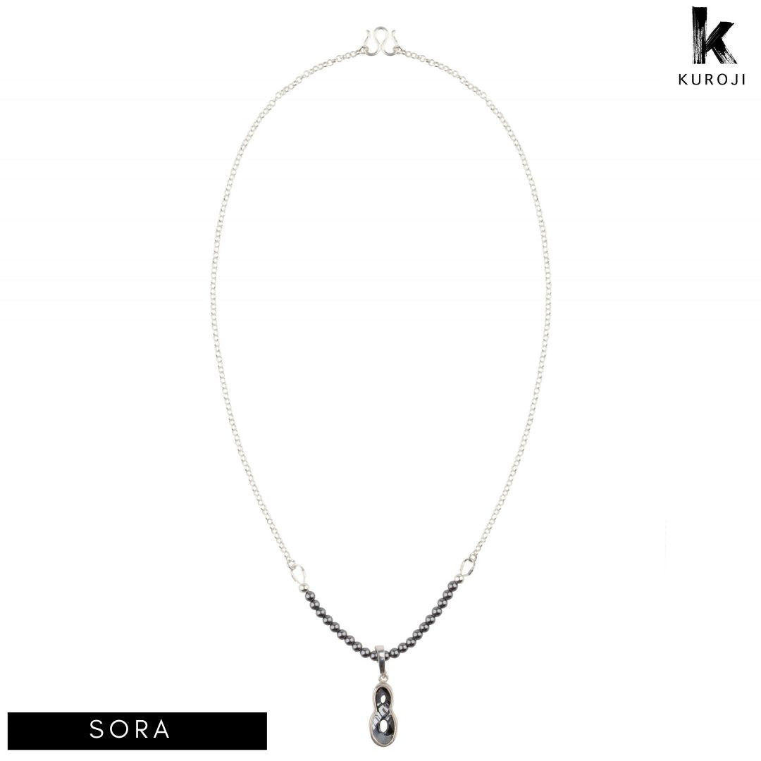 Sora - zilveren ketting - Kuroji