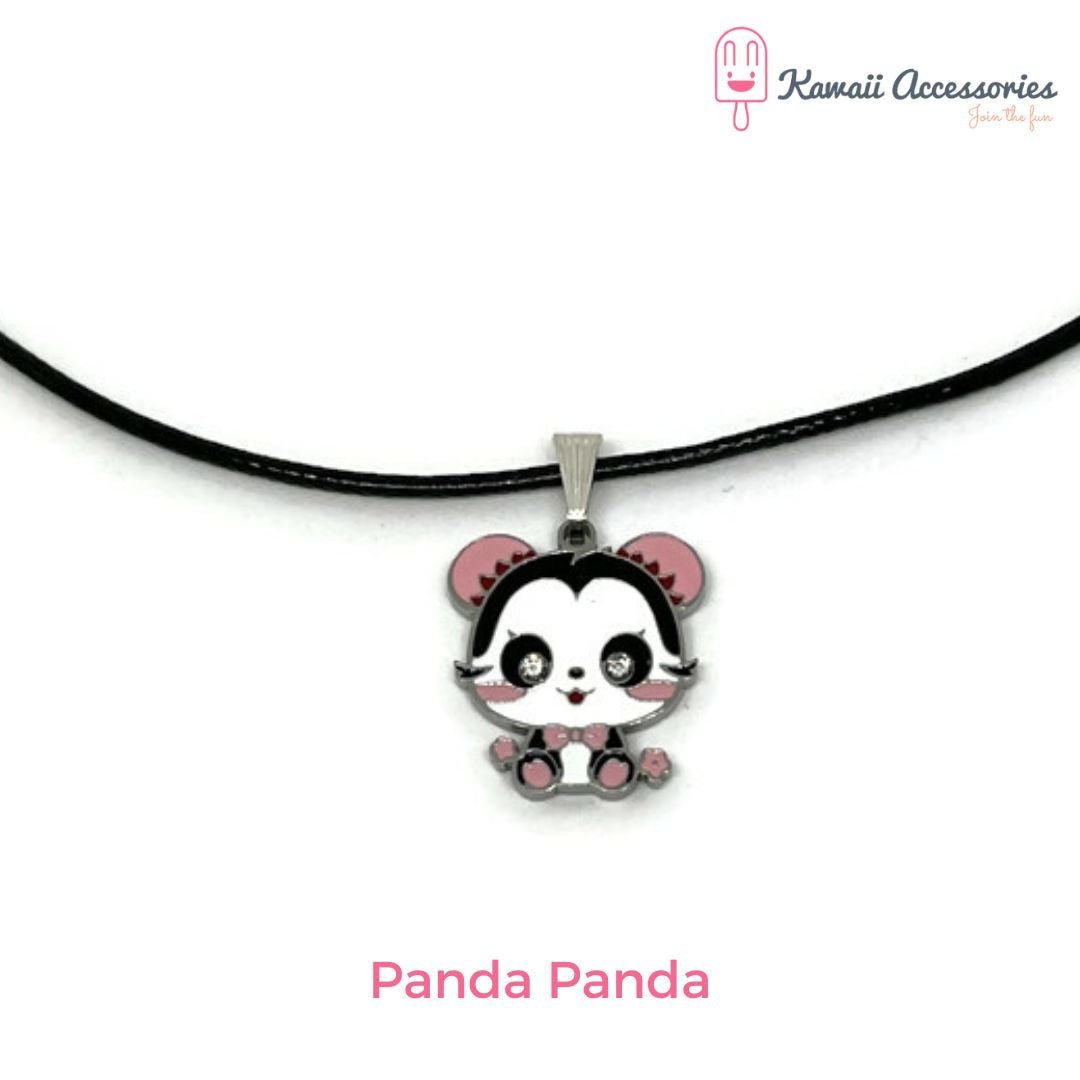 Ketting - verzilverde hanger met RVS bedel - Personaliseerbaar