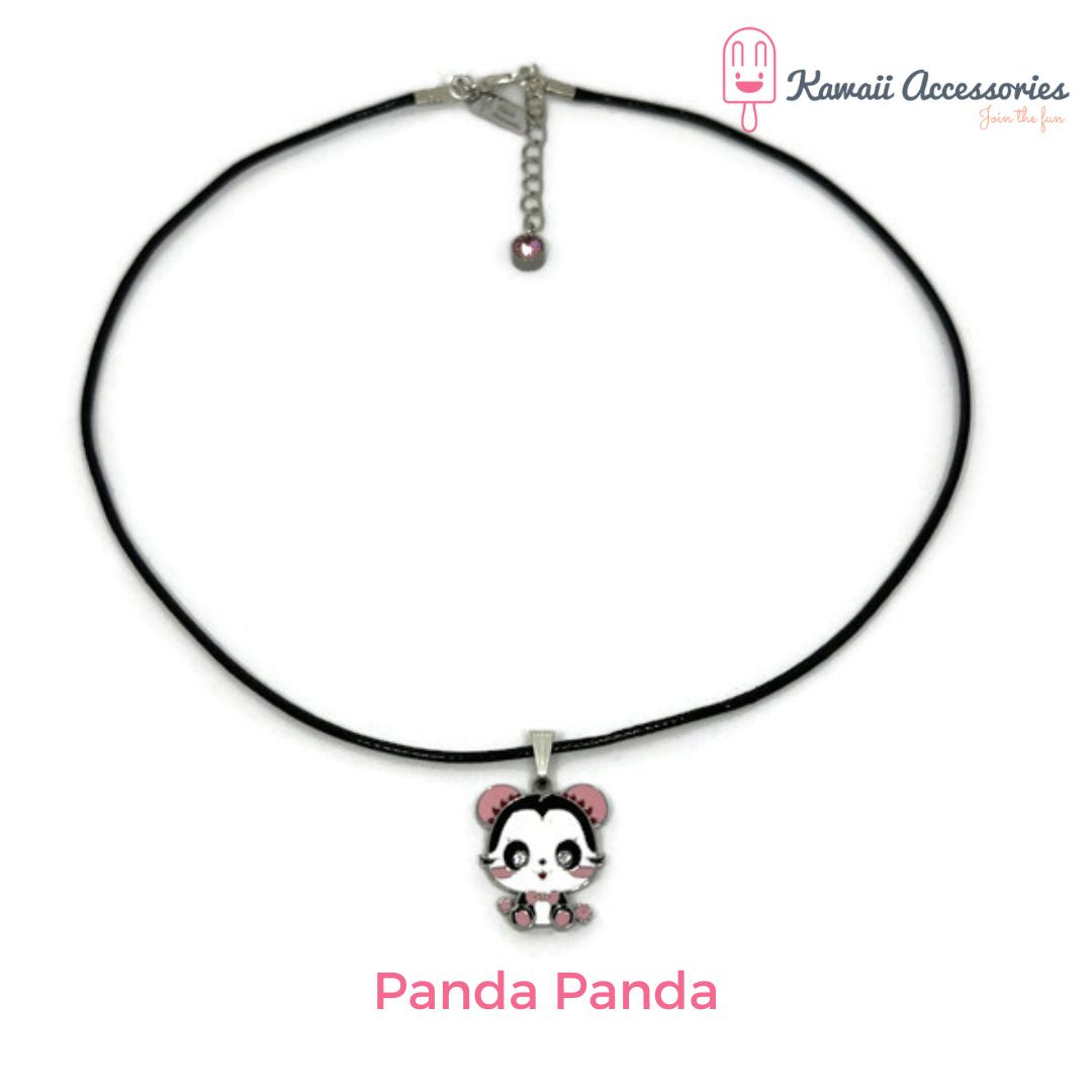 Ketting - verzilverde hanger met RVS bedel - Personaliseerbaar